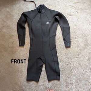 BILLABONG Mens Absolute 2mm Long Sleeve Spring Wetsuit - M
